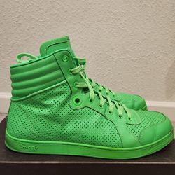 Green Gucci Sneakers 