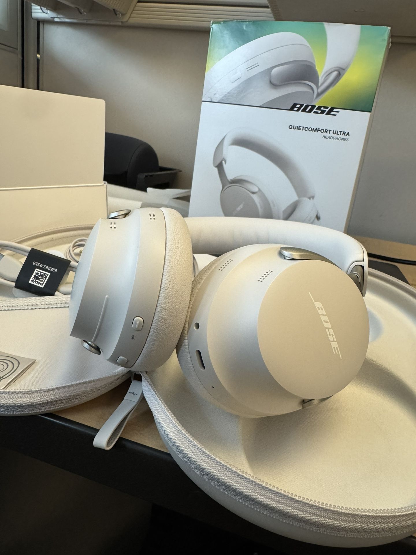 Bose QuietComfort Ultra Headphones White Smoke New
