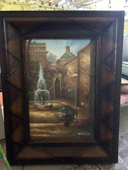 wooden picture frame