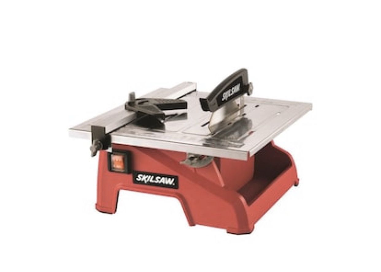 SKIL 7-in Wet Tabletop Tile Saw retails for $109.