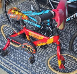 bike with training wheels 16in