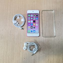 Apple iPod Touch 5thGen 32GB PINK Model:A1574 w/Charger-4221 Songs Read Info Blw 