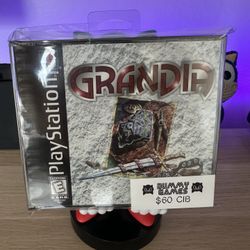 Grandia - PlayStation 1 (PS1) - COMPLETE A Beloved JRPG Classic - Tested & Working