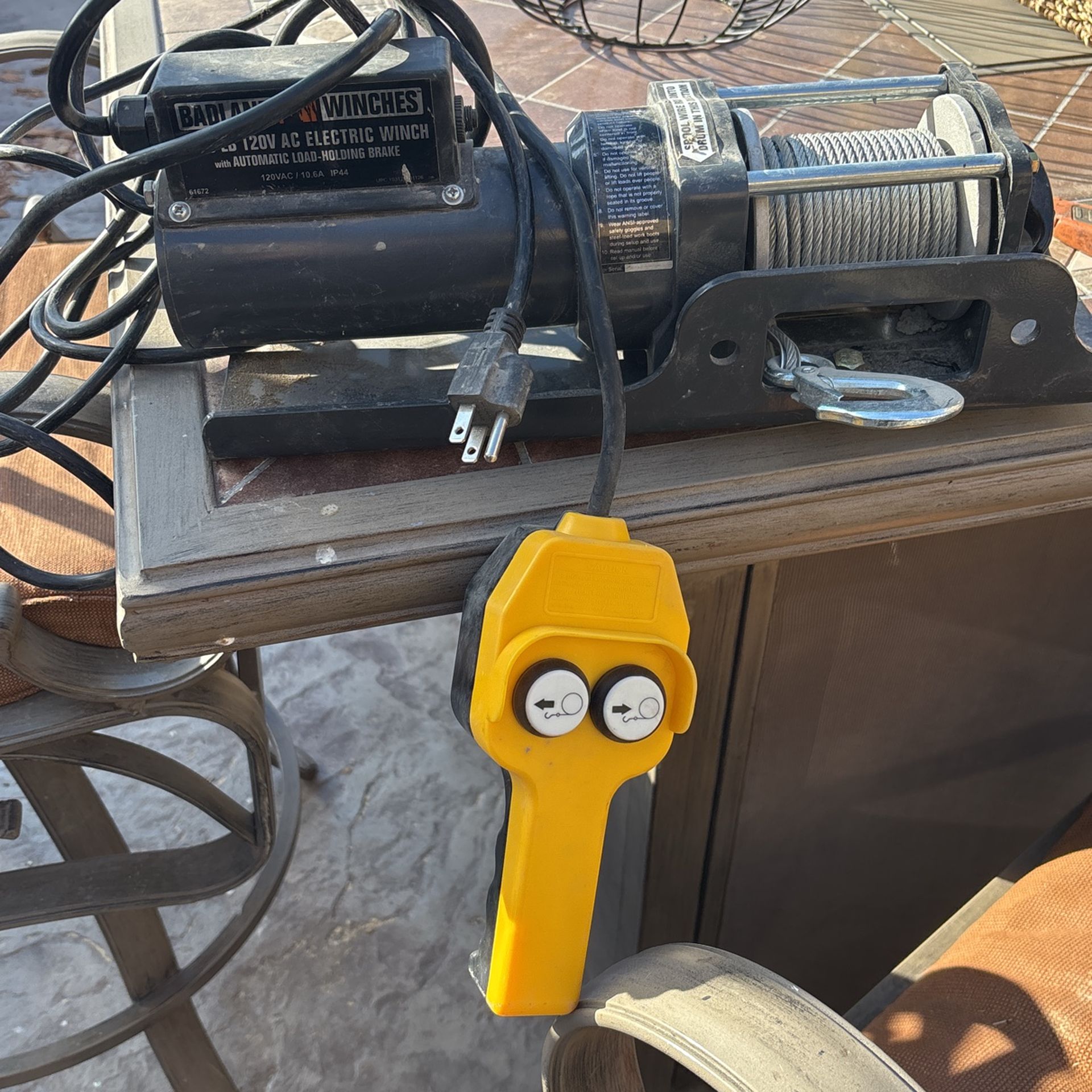 Badland Winch 1500 Lb