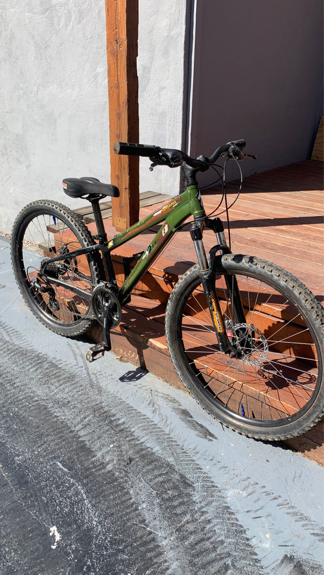 Specialized hard rock mountain bike