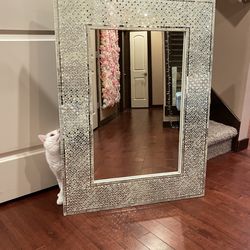 Mirror Blanc Mosaic