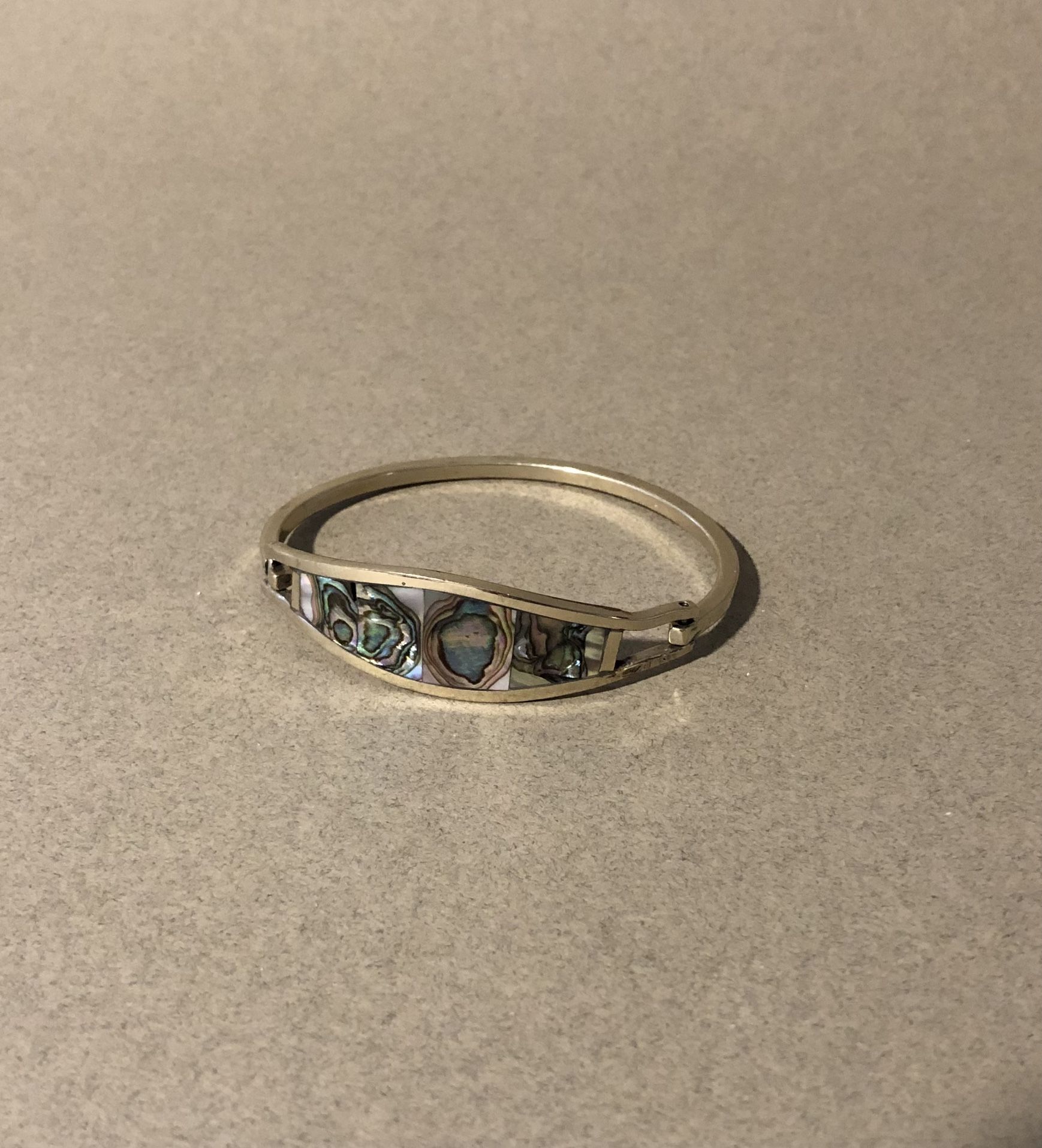Abalone Shell Cuff Style Bracelet