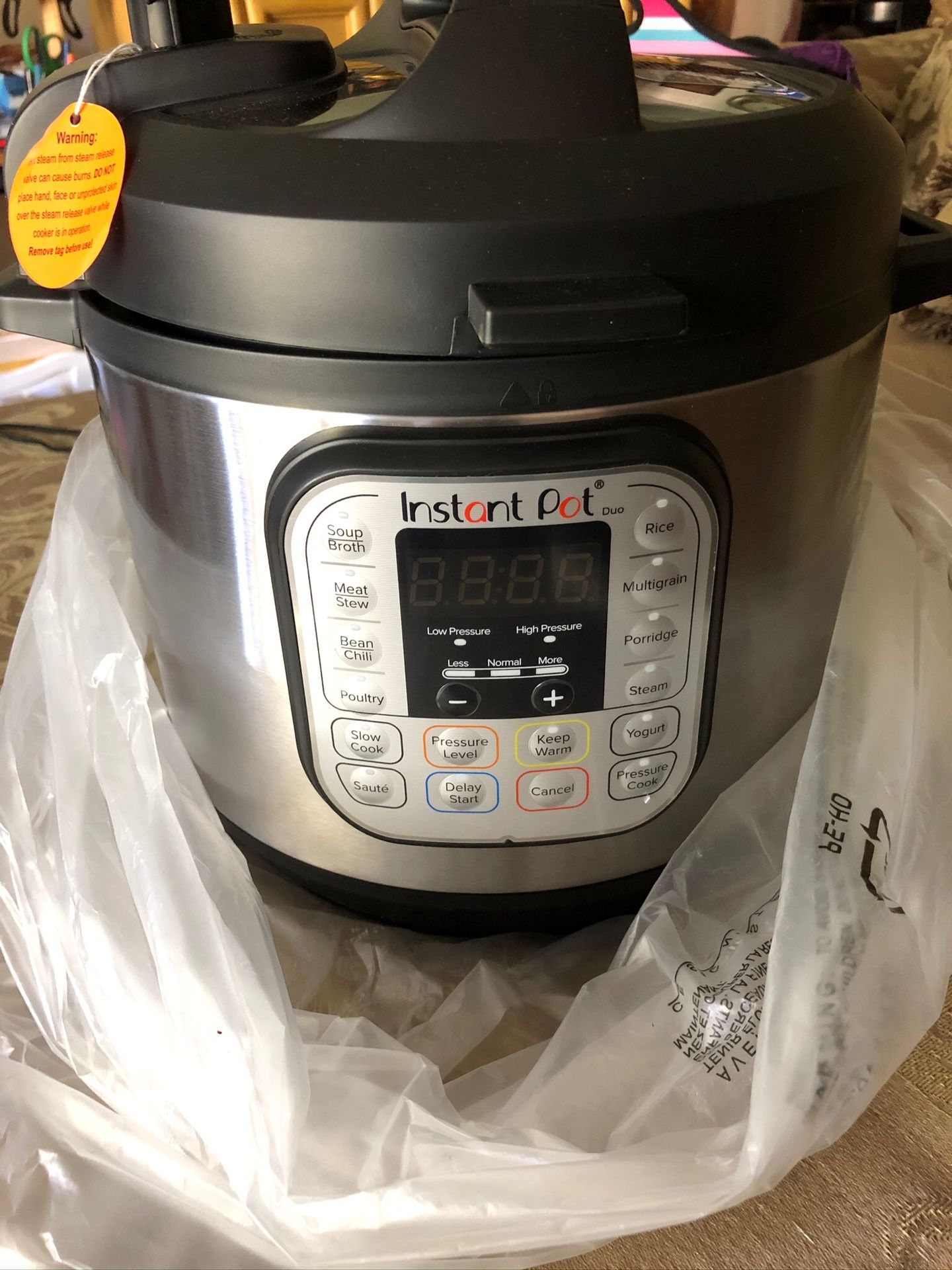 Instant pot pressure cooker