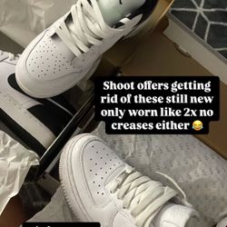 Air Forces/ Air Jordan 1 Lows 