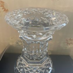 Waterford Crystal Pillar Candle Holder 