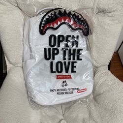 Sprayground Backpack Shark Central WHT/WHT DLXV