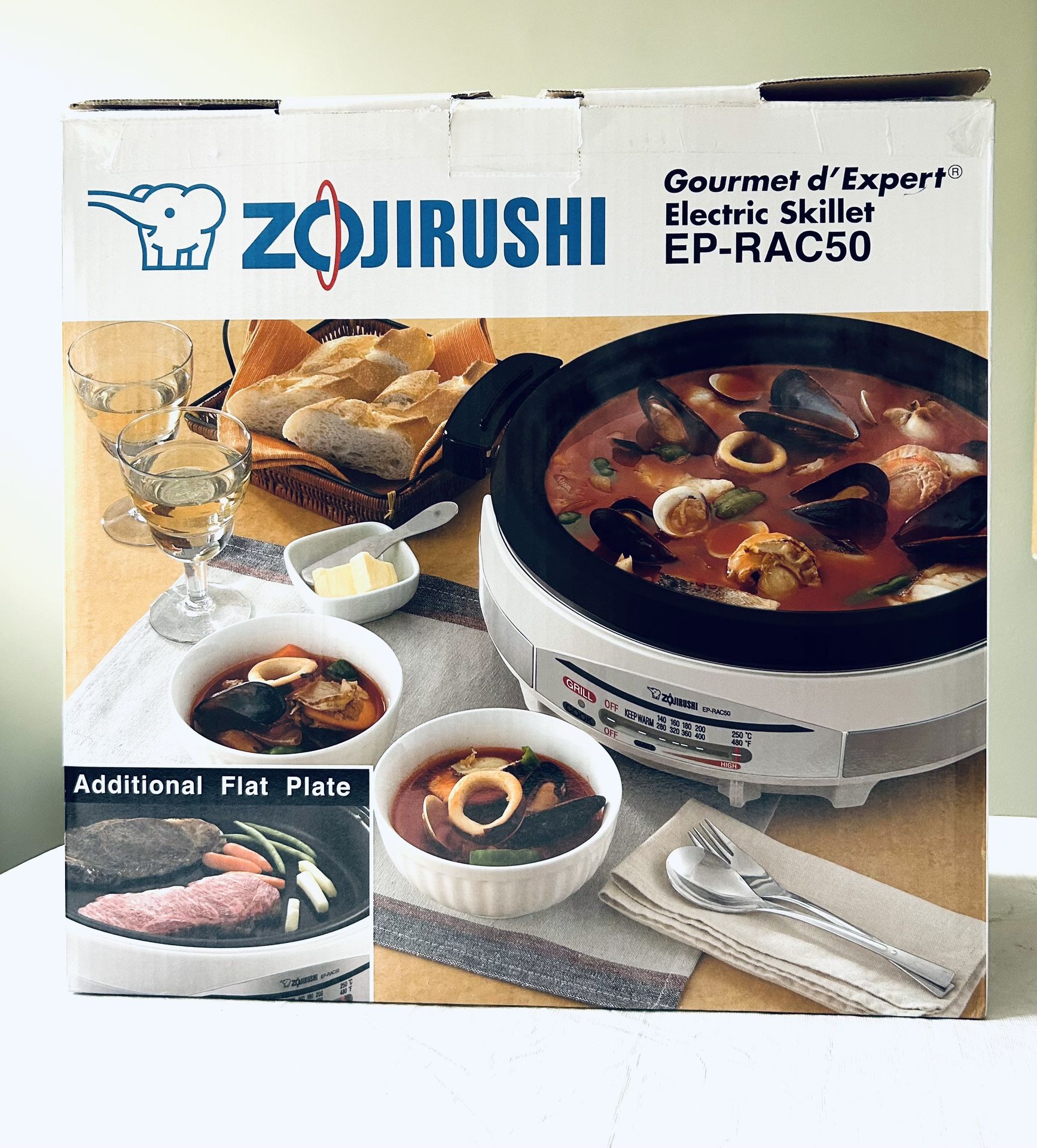 Zojirushi EP-RAC50 Gourmet D’Expert Electric Skillet