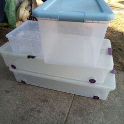 !! Plastic Storage Containers 