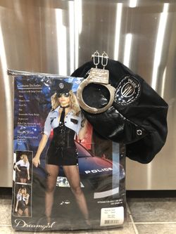 Sm/petite sexy police adult costume