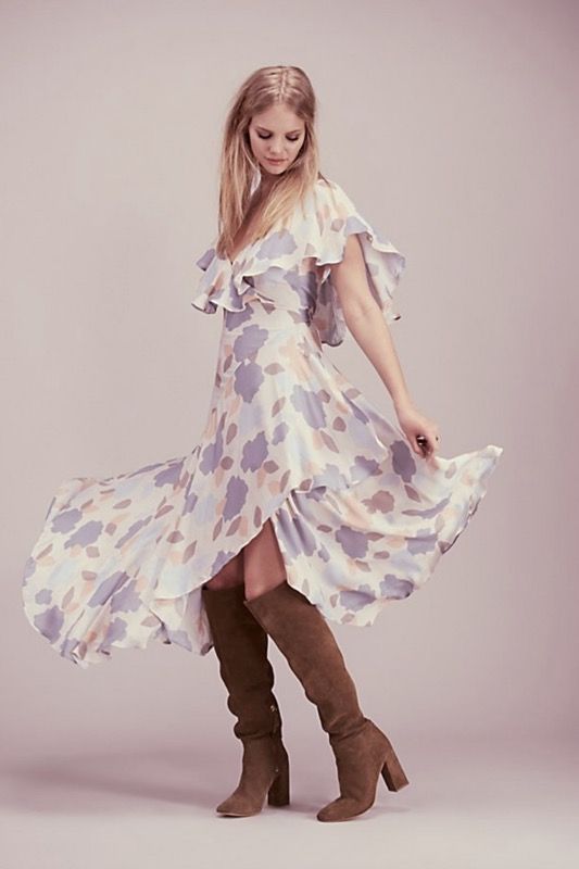 Free People - Faye Wrap Dress - XS