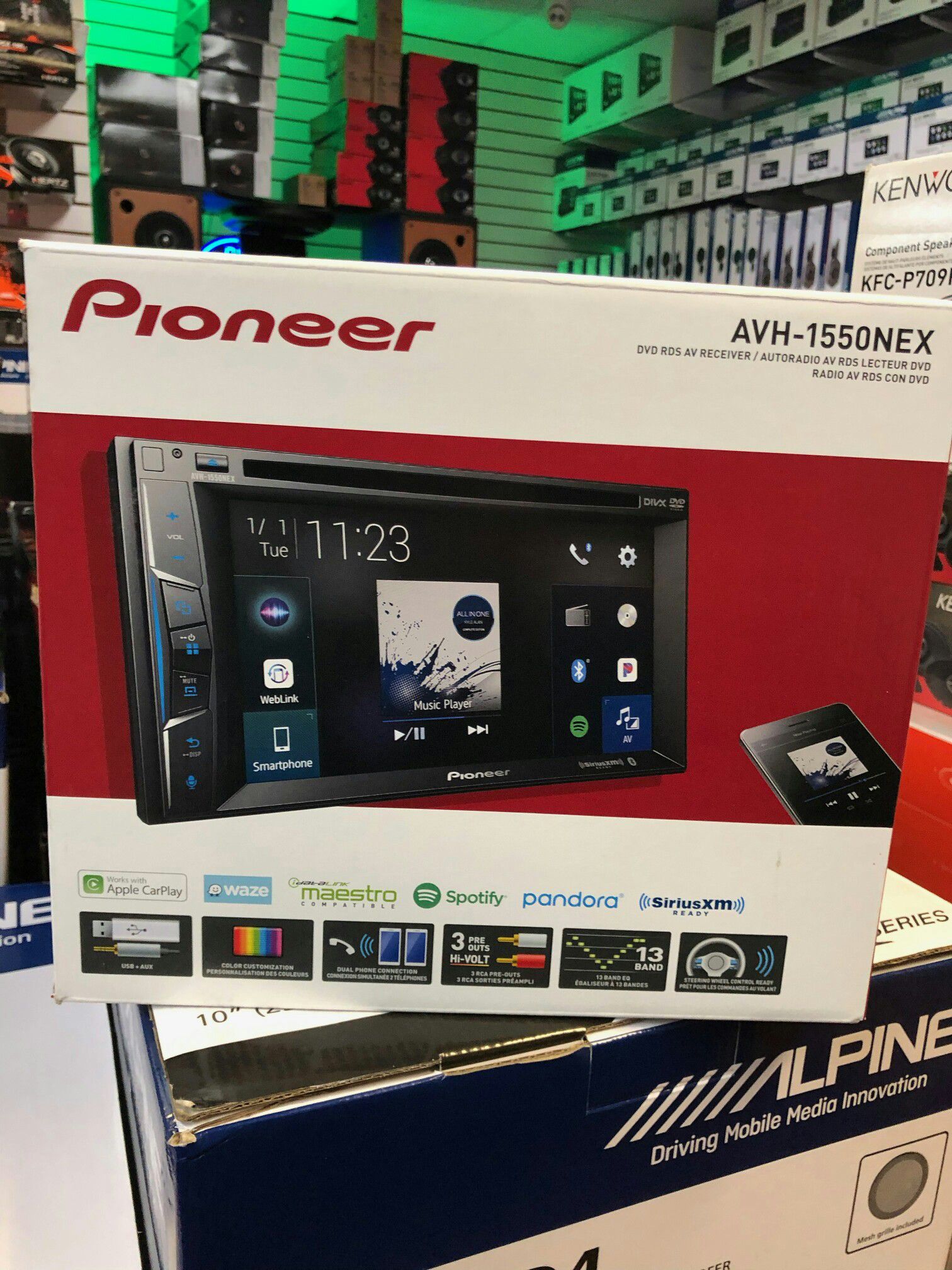 Pioneer avh-1550nex on sale today message us for the lowest prices in la