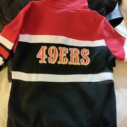49ers Hoodie Sweater Or Calvin Klein Puff Vest