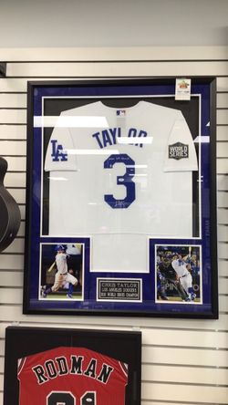 Chris Taylor LA Dodgers #3 Baseball Jersey