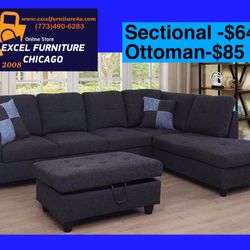 💫FREE DELIVERY💫Brand New Sectional Sofa Couch 