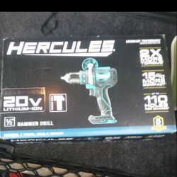Hercules 20v. Hammer Drill