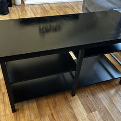 Black Center Table/ TV Stand 