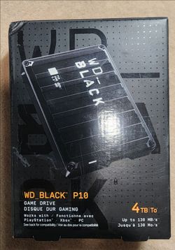 WD Black P10 4TB Game Drive