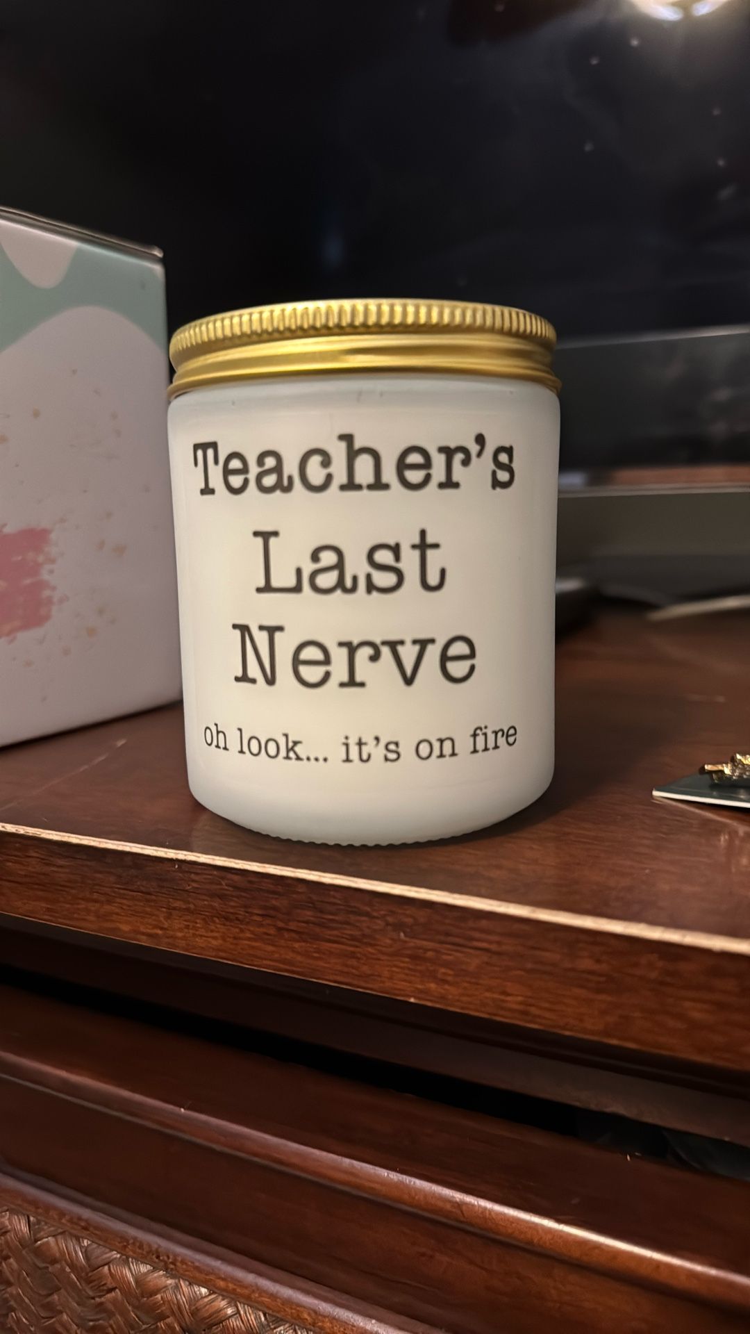 Teacher’s Last Nerve Candle