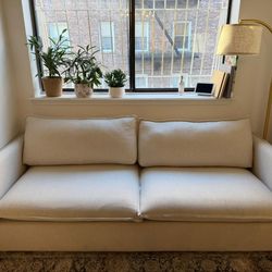 Cream West Elm Couch
