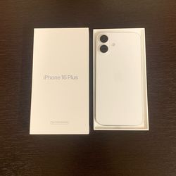 iPhone 16 Plus, White, 128GB