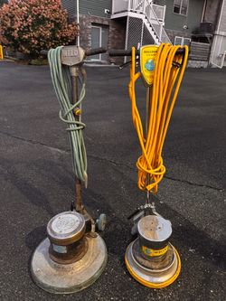 Hild and Bulldog Mercury Floor Buffer Machines