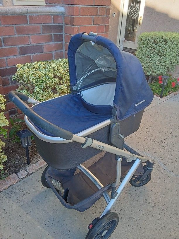 UPPAbaby Vista Stroller + Bassinet + Toddler Seat – $550 OBO