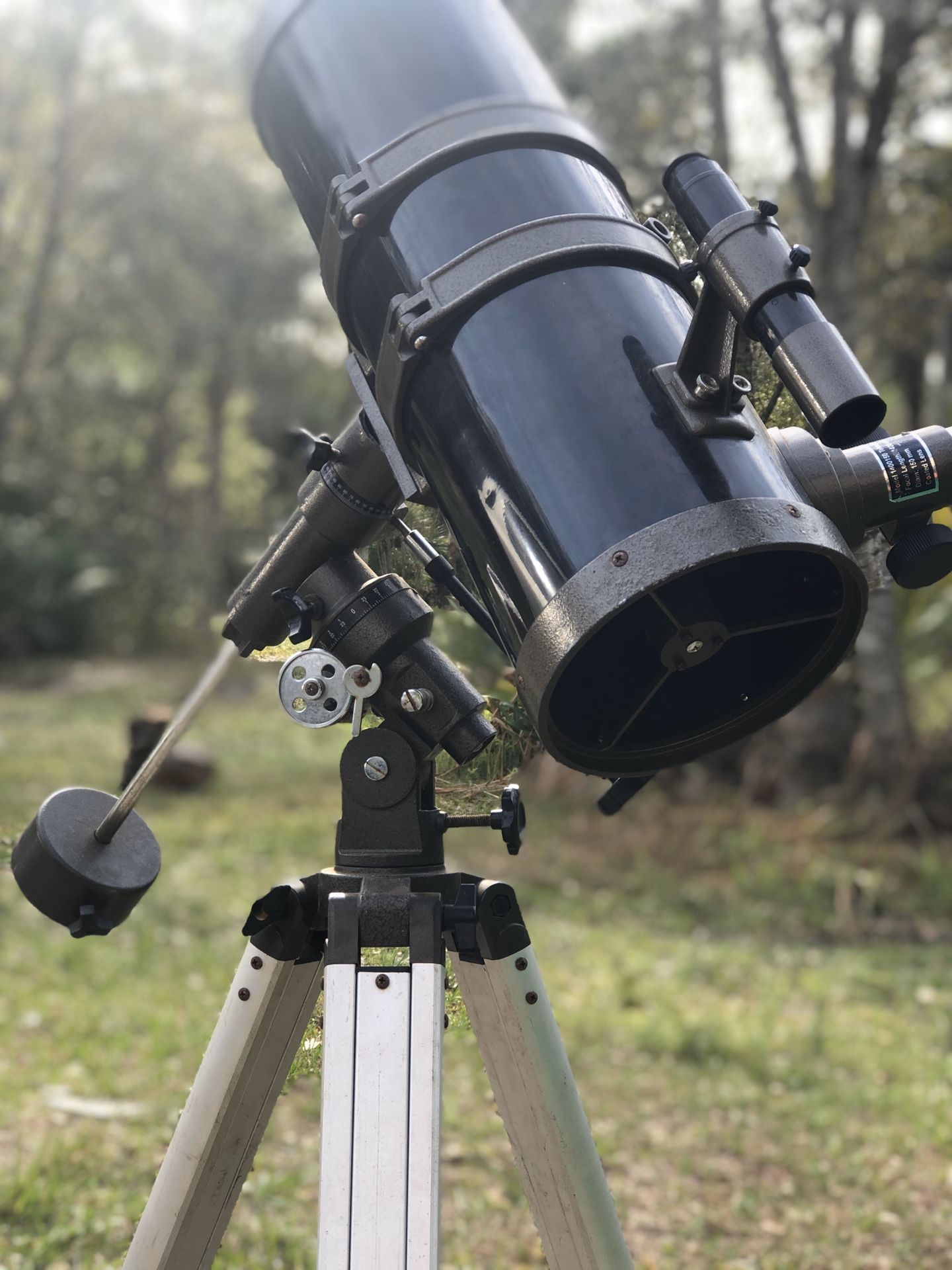 Telescope focal length 4400mm diameter 1500mm