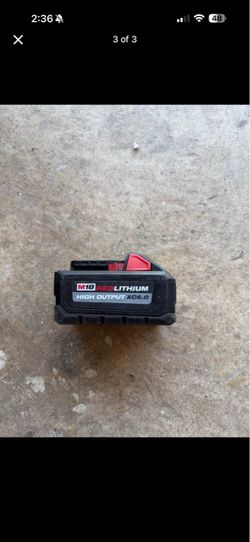 Milwaukee high output battery