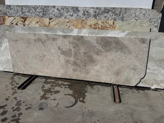 Natural Gray Marble Honed Finish
