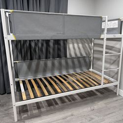 Bunk Bed Frame. White. Twin. 