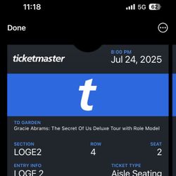 Gracie Abrams Tickets