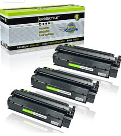 GREENCYCLE Replacement 13A Q2613A Toner Cartridge for HP Laserjet 1300 Laserjet 1300n Printer Pack 3