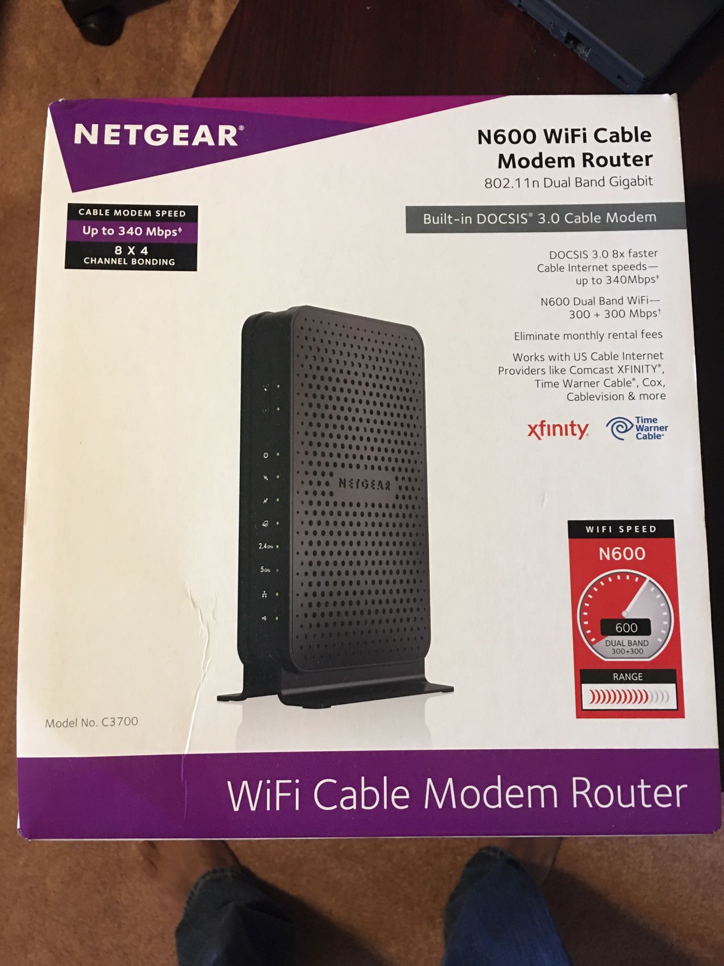 Cable modem with WIFi