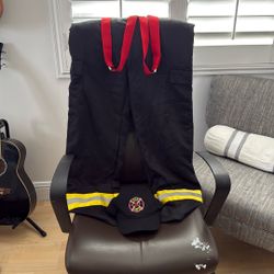 Adult Firemen Halloween Costume 