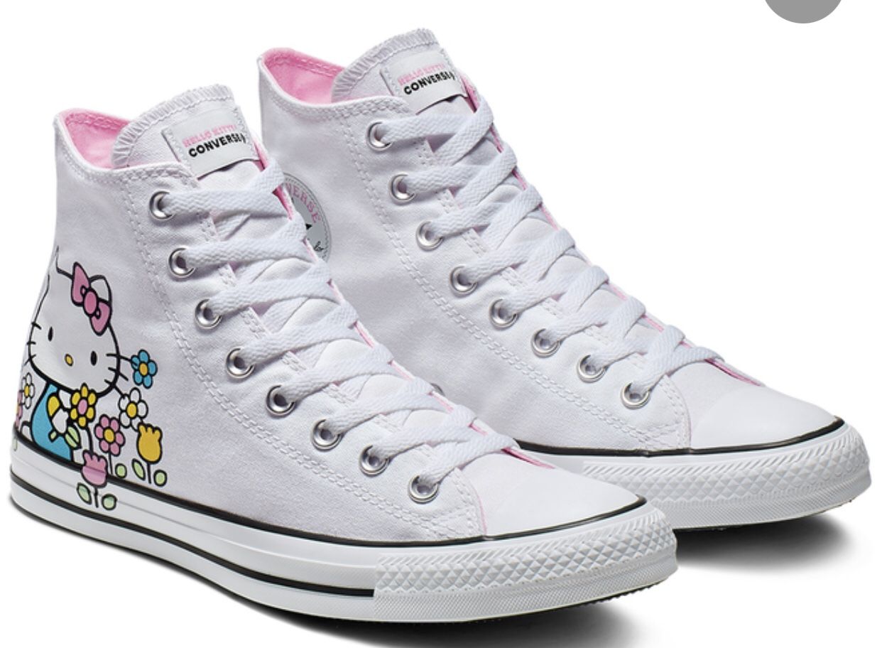 Converse  Hello Kitty Size 4;6,5;7;7,5;8 and 9 $ Each 