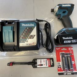 Impact Driver And Accessories 