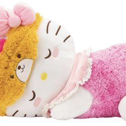 Hello Kitty & Kuromi Sleeping Plush 