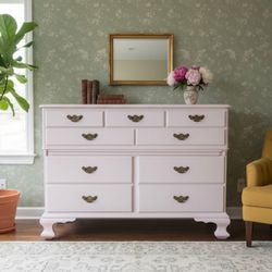 Drawer Wood Dresser 