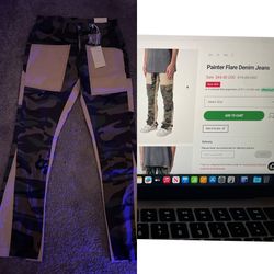 MNMl Camo Jeans 