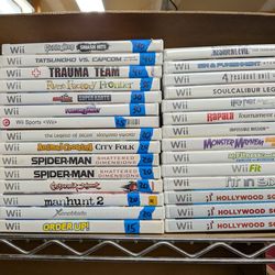 Nintendo Wii games