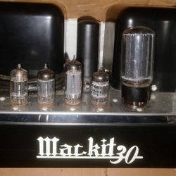 My rare painted and metal tag mcintosh kit mc30 amplifiers
 In Seattle