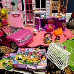 Barbie And Lego Block Bundle 