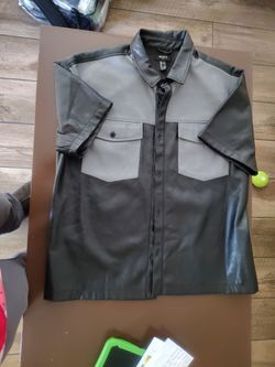 Leather shirt