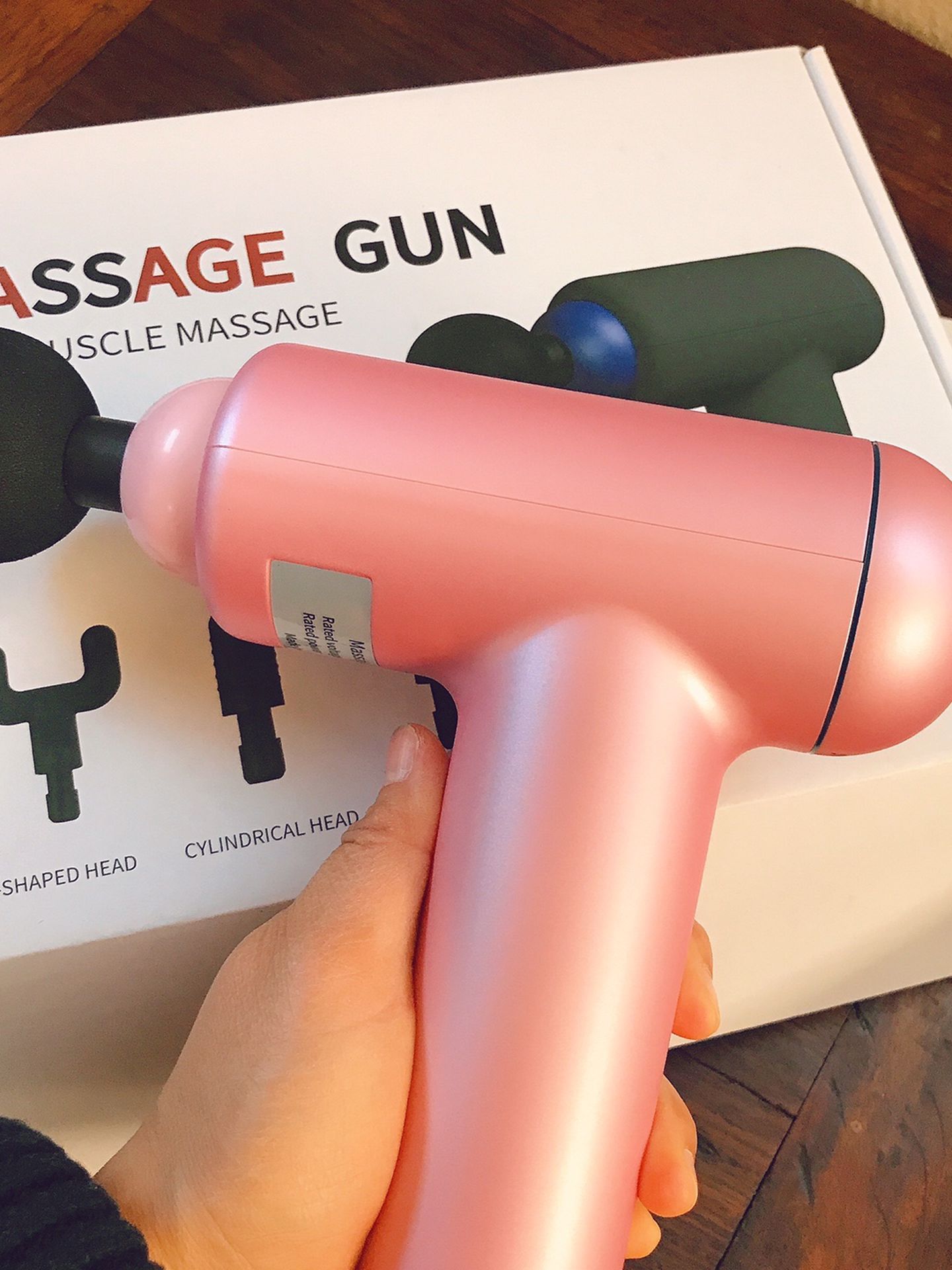 Pink Massage Gun New Fascial Gun