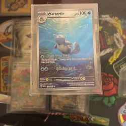 Pokémon Card Wartortle 151 
